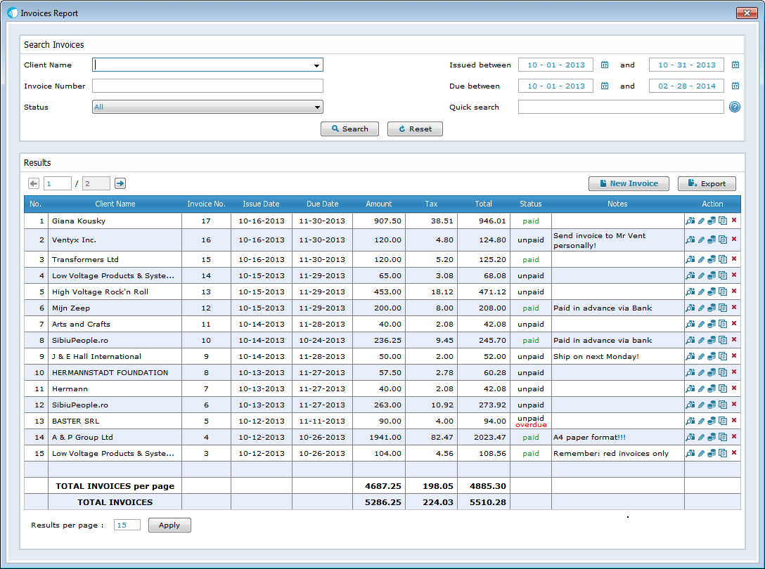simple invoicing sofware